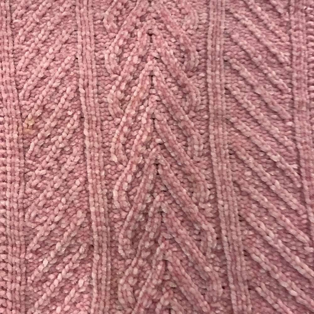Kid’s Clothe’s  Pink Sweater Girls size 7/8 Velour - Picture 5 of 10